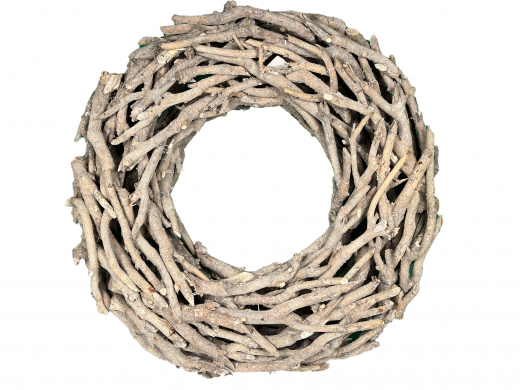 Wurzelholzkranz 40 cm für natürliche Dekoideen