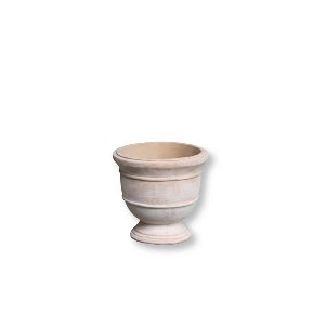 Terracotta-Übertöpfe Cappuccino – Handarbeit Unikate