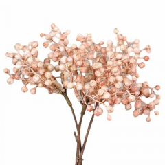 Künstlicher Beerenpick 30 cm – rot, weiß oder rosa
