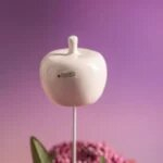 Keramik Apfel Stecker – Herbstdeko für Pflanze & Gesteck