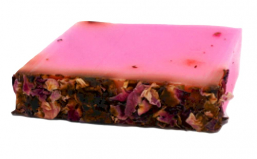 Rosenblüte Seifenstück – pflegende Seife 100 g