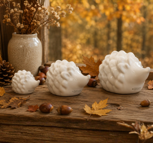 Tiziano Igel Max – Charmante Herbstdeko in 3 Größen