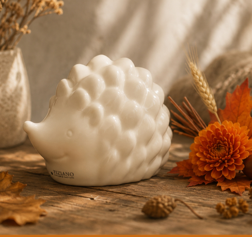 Tiziano Igel Max – Charmante Herbstdeko in 3 Größen