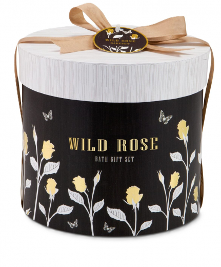 Wellness-Geschenkset Wild Rose mit Rosenduft & Pflege