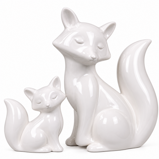 Tiziano Home Design Fuchsfamilie Roxy – Keramik