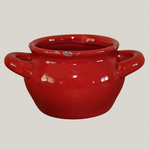 Handgefertigte Keramiktöpfchen Orange – Stilvolle Deko