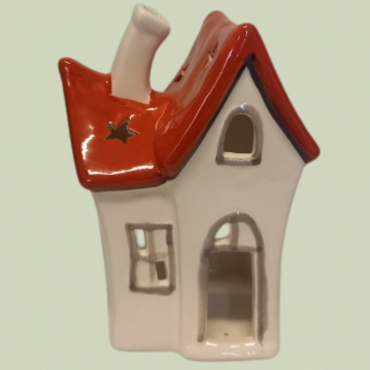 Lichthaus Erfurt von Seyko – Keramikhaus 19,5 cm Deko