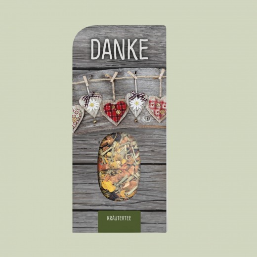 Danke Genusskarte – Kräutertee Natürlich Gut
