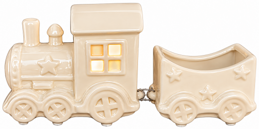 Deko-Zug „Lukas“ mit LED & Timer – 2 teilig