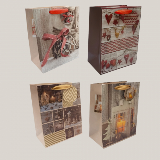 Geschenktüte "Winter-Weihnachtswunder" in 4 Designs