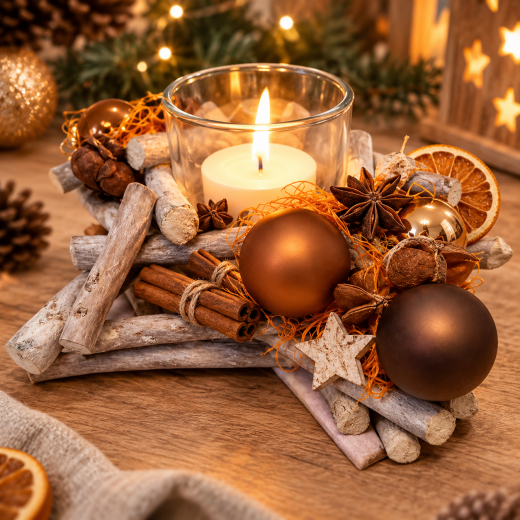 Adventssterne mit Teelichthalter – Weihnachtsdeko 23 cm
