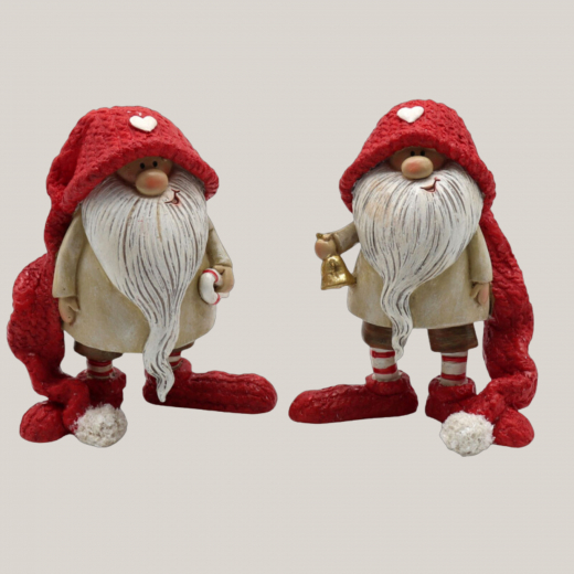 Keramik Weihnachtsmann Onkel Rauschebart – Dekofigur