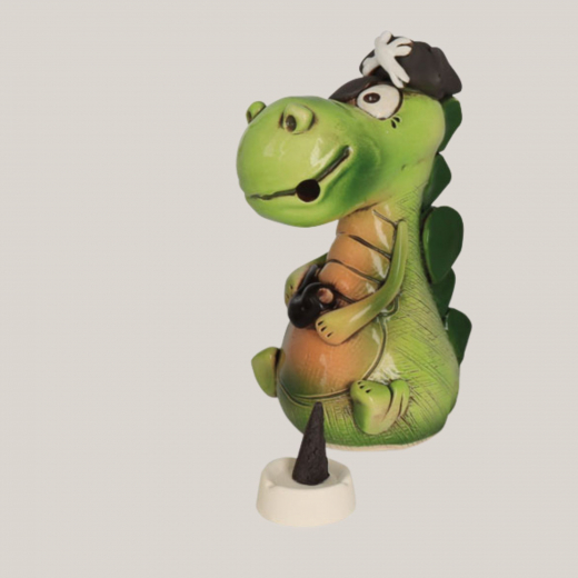 Räucher Drache – Keramikfigur 14 cm, 3 Varianten
