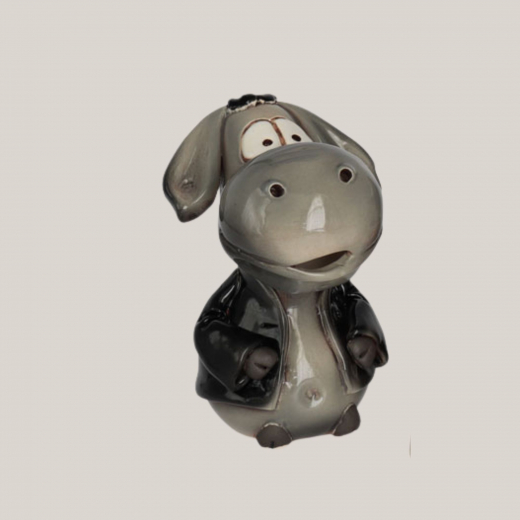 Räucherfigur Esel aus Keramik – 14 cm, 3 Varianten