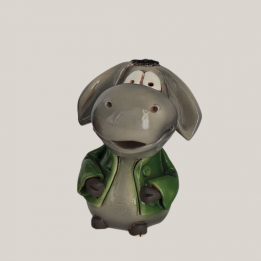 Räucherfigur Esel aus Keramik – 14 cm, 3 Varianten