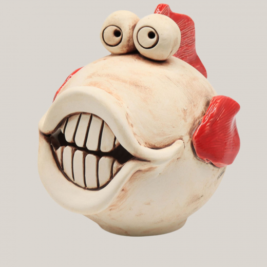 Spardose Fisch Dori – Keramik, 13 cm