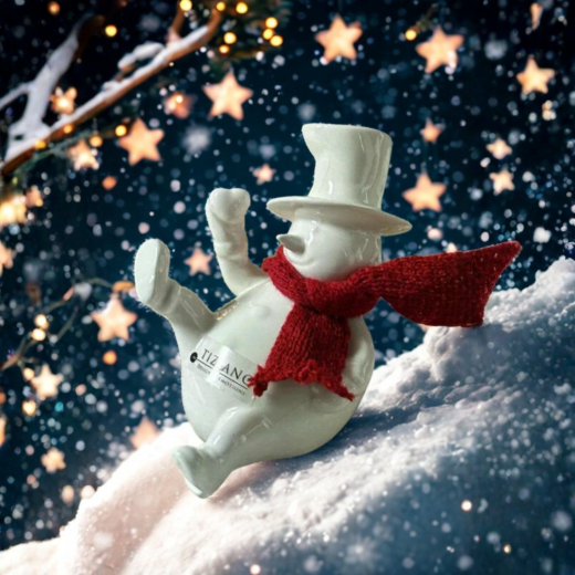 Tiziano Keramik Schneemann Carlo