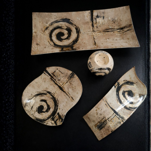 Elegantes Glasset für gedeckte Tafel | Modern & Klassisch