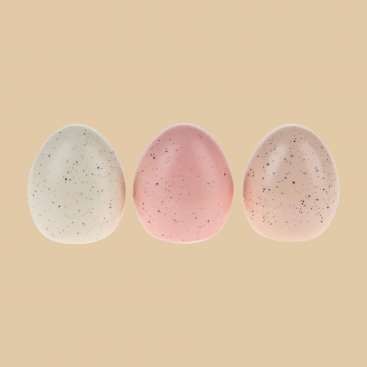 Keramik Ei Pastell – Oster- und Frühlingsdeko 7,5 cm