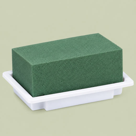 Steckmasse 23 cm – Nass & Trocken für Gestecke
