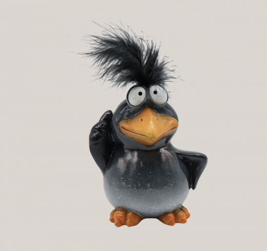 Vogelpärchen Mia & Sammy, Polyresin 18 cm