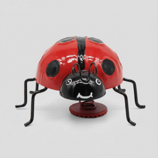 Marienkäfer Abby Magnet Metall 8,3 cm – Deko & Kühlschrankmagnet