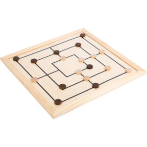 &quote;9 in 1&quote; Spielesammlung Holzbox – Brett- und Würfelspiele