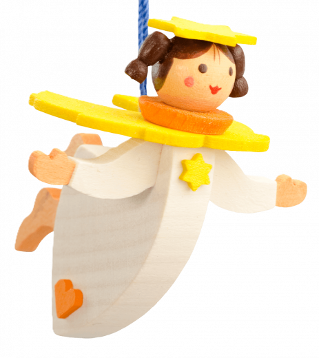 Graupner Schwebeengel aus Holz – handgefertigte Deko
