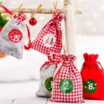 Adventskalender Stoffbeutel Set zum Selbstbefüllen