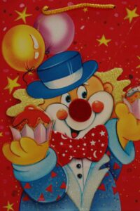 Geschenktasche "Clown"