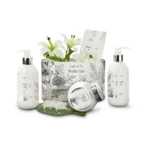 Wellness Geschenke Set Weiße Lilie