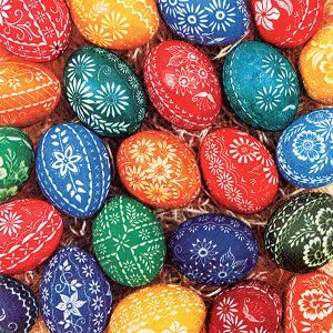 Servietten Sorbische Eier – 33x33 cm, 20 Stück für Ostern