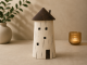Holzturm maritime Deko – rustikaler Turm aus Holz