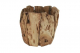 Wurzelholz Übertopf &quote;Rustikal&quote; 20 cm x 19 cm – natürlicher Charme