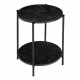 Beistelltisch mit 2 runden Platten