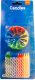 24 bunte Kerzen in 4 Farben + 12 Picks