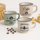 3er Becher Set mit 160 ml, dekorativ & alltagstauglich