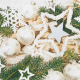 Servietten "Xmas Harmony" – 33x33 cm, 3-lagig, 20 Stück