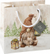 Geschenketasche &quote;Fiete&quote; – Gnom mit Laterne für Weihnachten