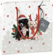 Geschenketasche &quote;DOG-MAS&quote; – Weihnachten mit Hundeschmuck