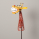 Gartenstecker Giraffe Alma Metall 115 cm – lustige Gartendeko