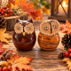 Eulen Paar – schönes Duo für Ihre Herbstdeko
