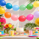 LINK-BALLOONS Rainbow-Look 12 Stück für Ballongirlanden