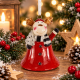 Keramik Glocke "Christmas Elk" – Weihnachtsbaum Dekoration