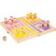 &quote;Prinzessinnen&quote; Spielbrett aus Holz – Klassisches Spiel mit Prinzessinnenfiguren