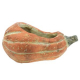 Beton Pflanzschale Kürbis – Herbstdeko braun/orange