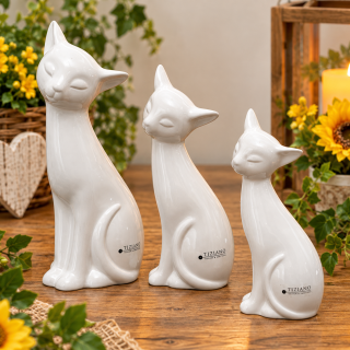 Tiziano Keramik Katze Loreana – elegante Dekofigur