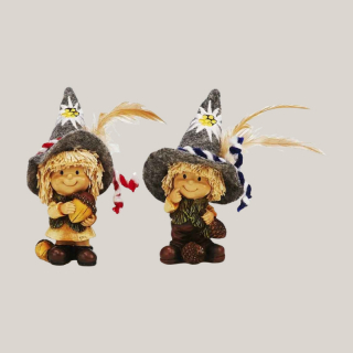 Mini Wichtel Herbst Deko – Liebevolle Wichtelfiguren