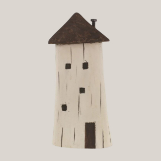 Holzturm maritime Deko – rustikaler Turm aus Holz