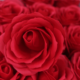 Seifenblüte Rose Rot – dekorative Duftseife